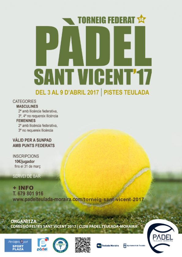 Torneig federat Sant Vicent 2017