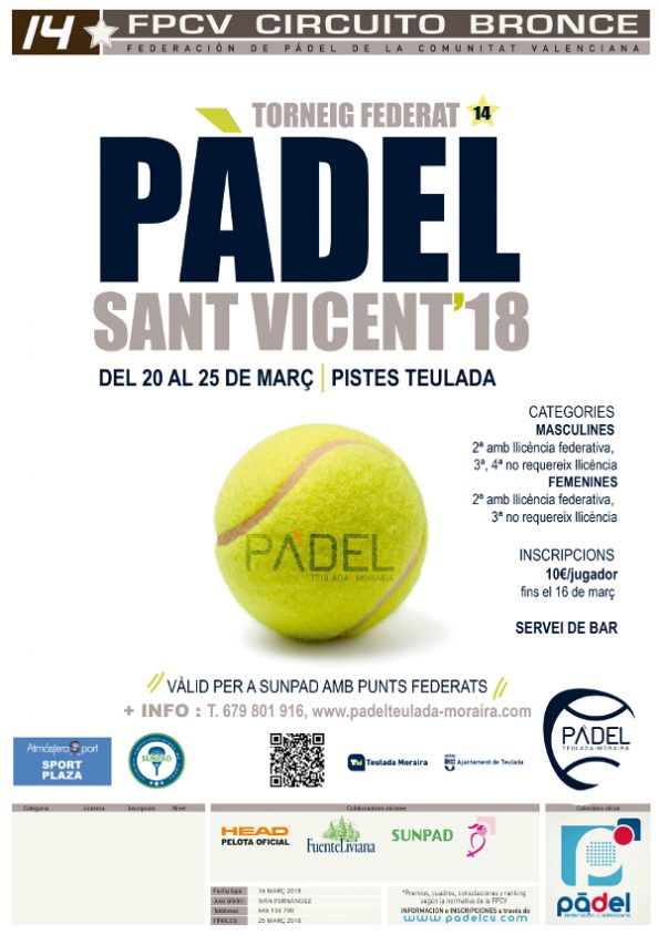 Torneig Sant Vicent 2018